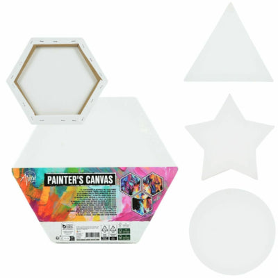 Toile d'artiste créatif (r) 30 cm 4 assortiments b-choice | 24 pièces