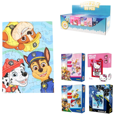 Puzzle licence Ty 35 pièces 21 x 15 cm 4 assortis | 24 pièces
