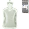 Bouillotte Relaxdays vert clair 2 l | 6 pièces