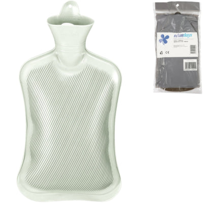 Bouillotte Relaxdays vert clair 2 l | 6 pièces