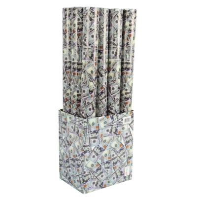 Canon à confettis dollar 58 cm | 12 pièces