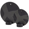 Photophore mural noir 20 cm lot de 2 | 6 pièces