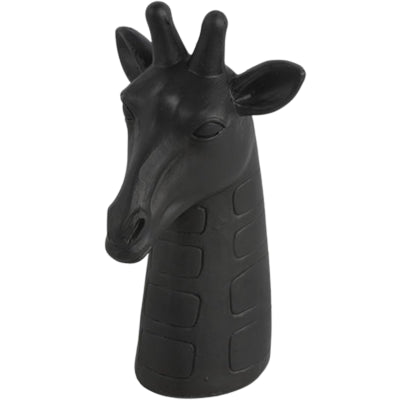 Countryfield statue girafe mokambo m noir 33 cm | 4 pièces