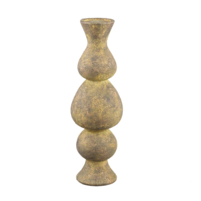 Ptmd bougeoir Larry m marron 50 cm | 2 pièces