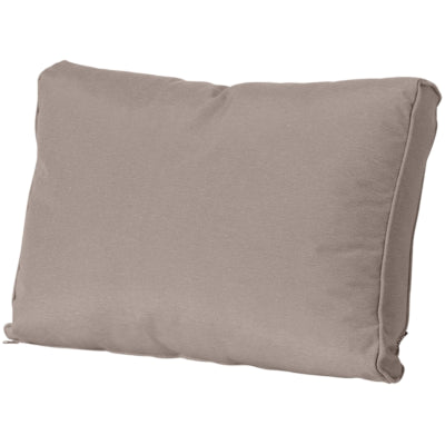 Coussin de dossier Madison extérieur jute panama 60 x 40 cm | 6 pièces