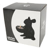 Photophore souris noir 12,5 cm | 6 pièces