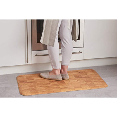 Tapis anti-fatigue liège 90 x 50 cm | 6 pièces