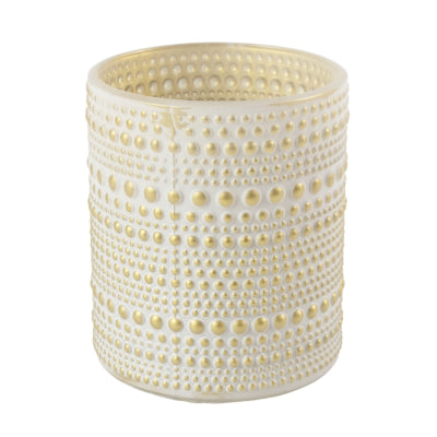 Porte-bougie à réchaud Countryfield Hailey S Cream 8 cm | 24 pièces