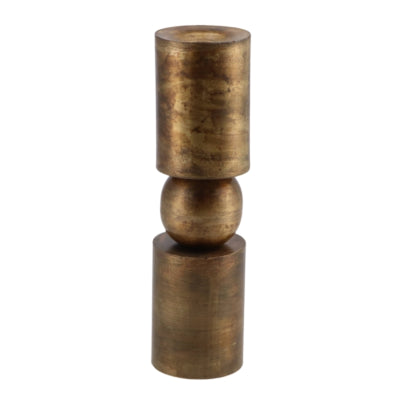Bougeoir dobra doré 6x6x23cm