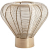 Light Living Lampe et photophore Living Mealynn doré 33 cm | 2 pièces