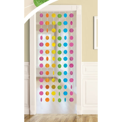 Amscan guirlande suspendue multicolore 213 cm 6 pièces | 12 pièces