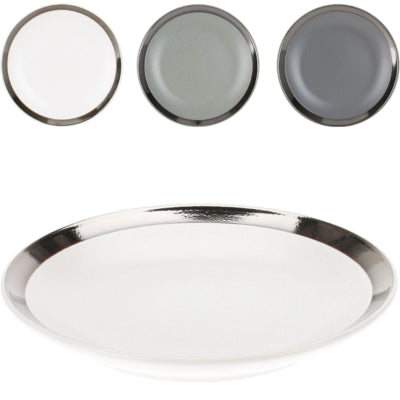 Assiette Siaki 20 cm 3 assortis | 12 pièces