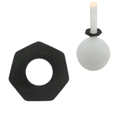 Stjernsund anneau de bougie loua noir mat 5,5 cm | 48 pièces