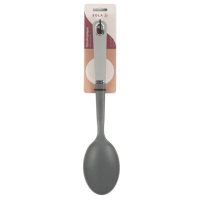 Cuillère de service Sola grise 33 cm | 48 pièces