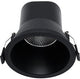 Profolux downlight led réflecteur noir 6w 4000k dimmable - led2470