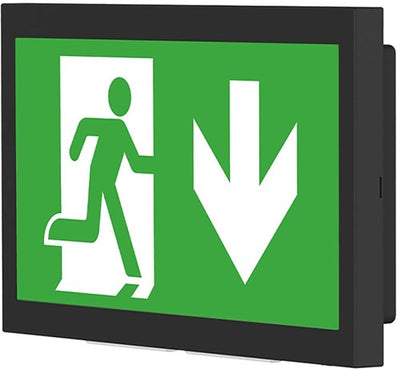 Éclairage de secours LED Profolux 3W en saillie IP40 noir - 5021725