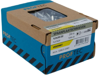 Vis pour aggloméré 4,0x50 30 torx