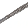 Vis à bois de jardin Proftec acier inoxydable-410 lk tête noire + pointe coupante torx tx20 ​​​​4,0x35 24 | 200 pièces - 5207.31.25405