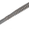 Vis à bois de jardin Proftec acier inoxydable-410 lk tête noire + pointe coupante torx tx20 ​​​​4.0x50 30 | 200 pièces - 5207.31.25905