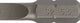 Peu de travail technologique Promat | pour vis à fente | 6,5 mm longueur 25 mm 1 4 pouces c6,3 | force de coupe 1,2 mm - 4000829107
