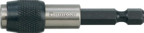 Porte-embouts Promat tecwerk | 1 4 ? f 6,3 1 4 ? c 6.3 | tête à changement rapide | longueur 60 mm - 4000829603