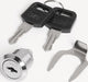 Serrure à cylindre Promat tecwerk | avec deux clés | adapté pour | chariot d'atelier mobile. tendance établi - 4000871072