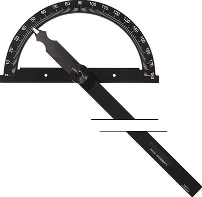 Mesureur d'angle Promat tecwerk | rapporteur-d. 200 mm | longueur de jambe 300 mm - 4000858570