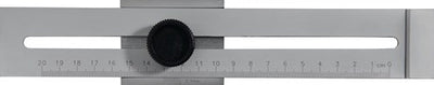 Croix en teck Promat en bois | 300 mm | avec curseur plat | acier inoxydable - 4000858511