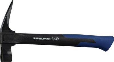 Marteau de tour Promat tecwerk | poids de la tête 600 g avec aimant rugueux | laqué noir - 4000811132