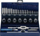 Jeu de tarauds Promat tecwerk | m3-m12 | 32 pièces HSS | cassette métallique - 4000867530