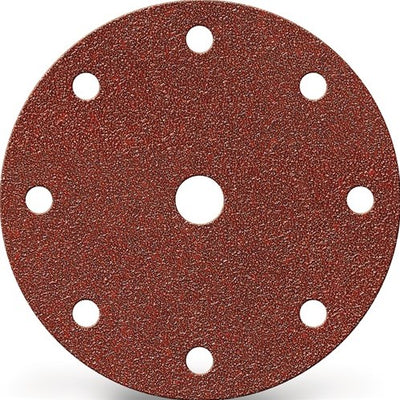 Patin de ponçage Promat tecwerk avec fermeture velcro | verre 1 150 mm grain 240 | pour bois métal corindon | trou numéro 8 + 1 - 4000842197