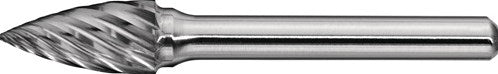 Fraise de teck Promat | acier inoxydable spg | d. Tête de 10 mm, longueur de tige de 20 mm d. 6mm | carbure | dents normales, fines - 4000868070