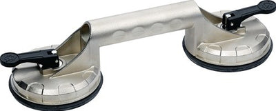 Poignée à ventouse Promat tecwerk | travail technique promat | | capacité de charge 80 kg principal d. 118 mm | 2 têtes aluminium - 4000817218