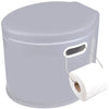 Proplus Portable Toilet 7 litres de hauteur de siège 37 cm Gray