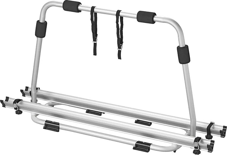 Transporteur de vélos pour caravandisesel 2 vélos argent