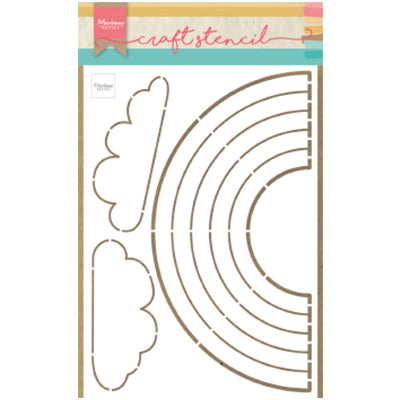 Marianne design • pochoir artisanal arc-en-ciel