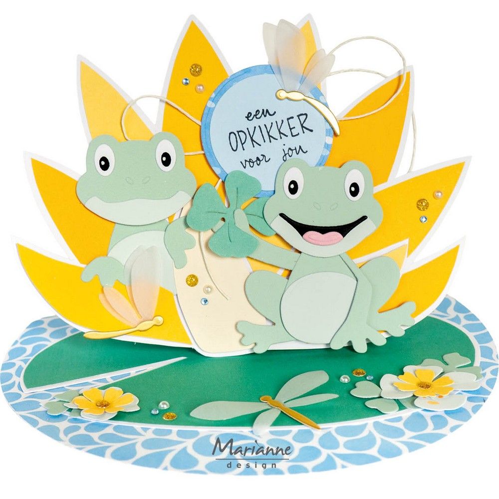 Marianne design • pochoir artisanal par Marleen Waterlily