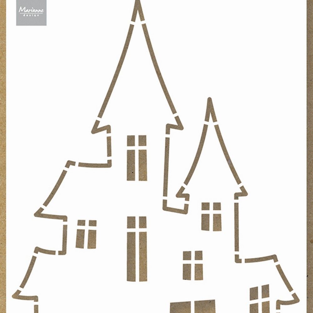 Marianne design • pochoir artisanal maison hantée