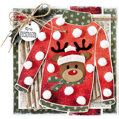Marianne design • pull pochoir artisanal