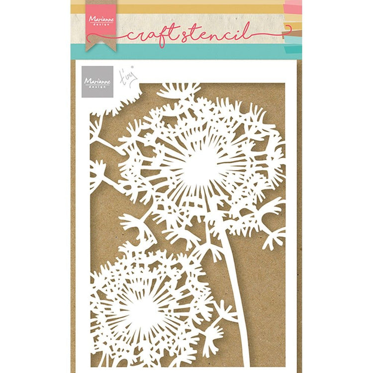 Marianne design • pochoir pour masque Tiny's Blowball