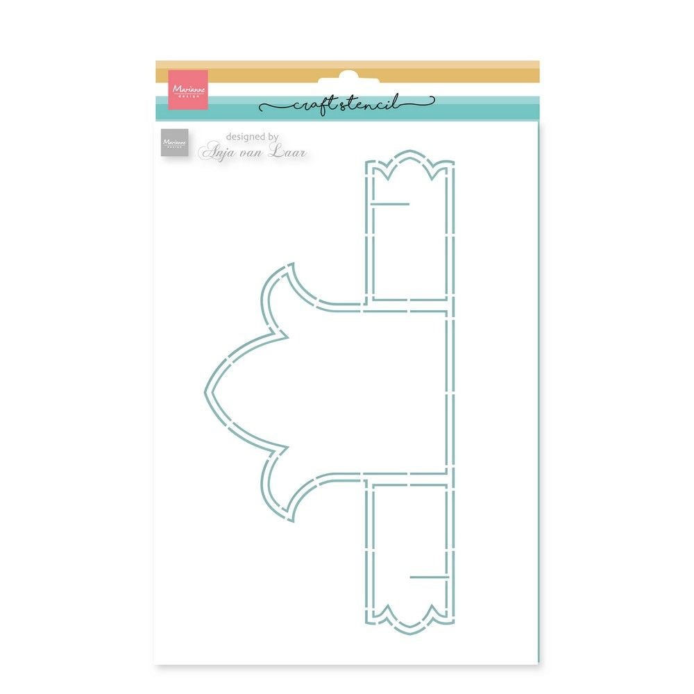 Marianne design • Pochoirs artisanaux d'Anja tulipe a4
