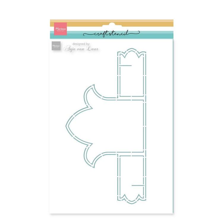 Marianne design • Pochoirs artisanaux d'Anja tulipe a4