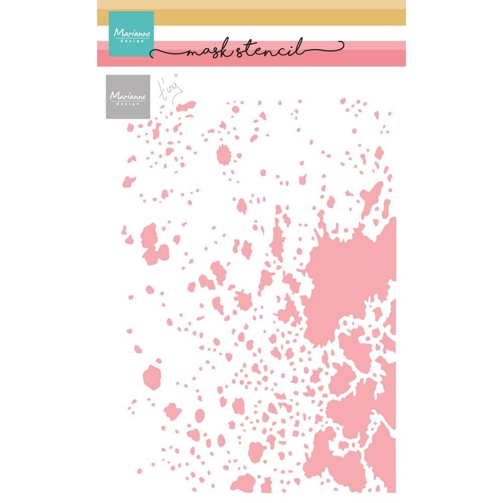 Marianne design • pochoirs pour masques taches d'encre Tiny