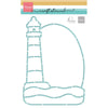 Marianne design • pochoir artisanal phare par Marleen