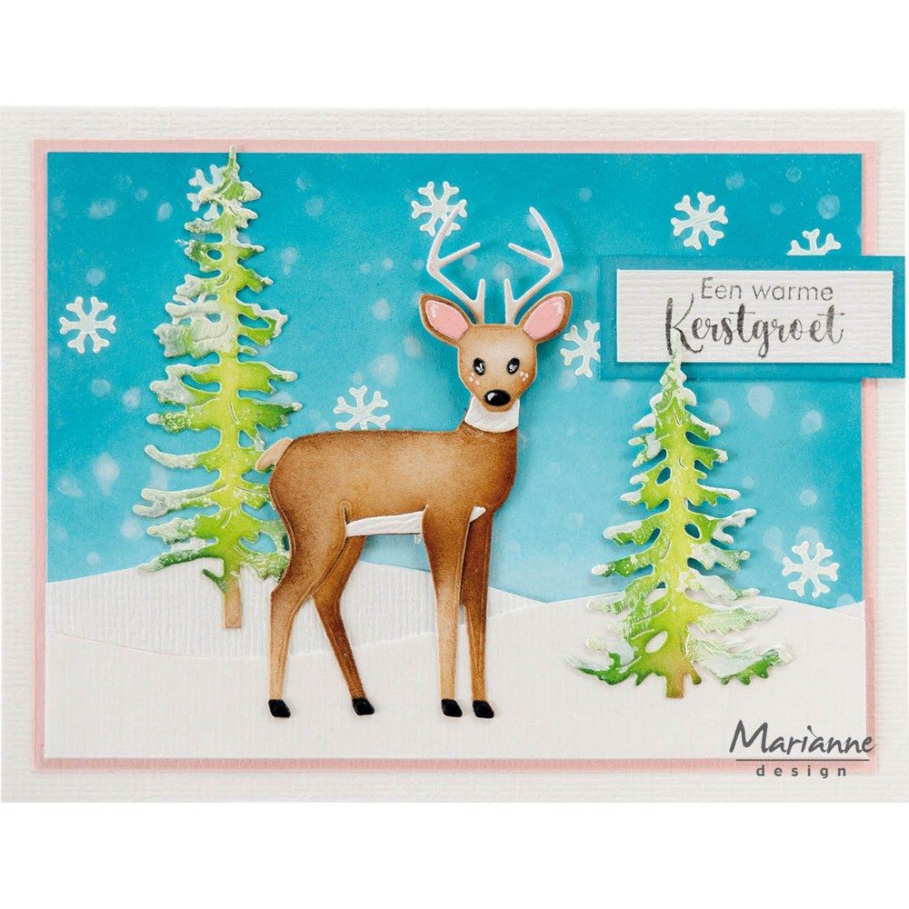 Marianne design • pochoir de masque paysage de montagne