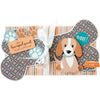 Marianne design • pochoir artisanal en forme d'os de chien par Marleen