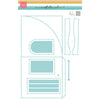 Marianne design • pochoir artisanal a4 créer une pièce par Marleen