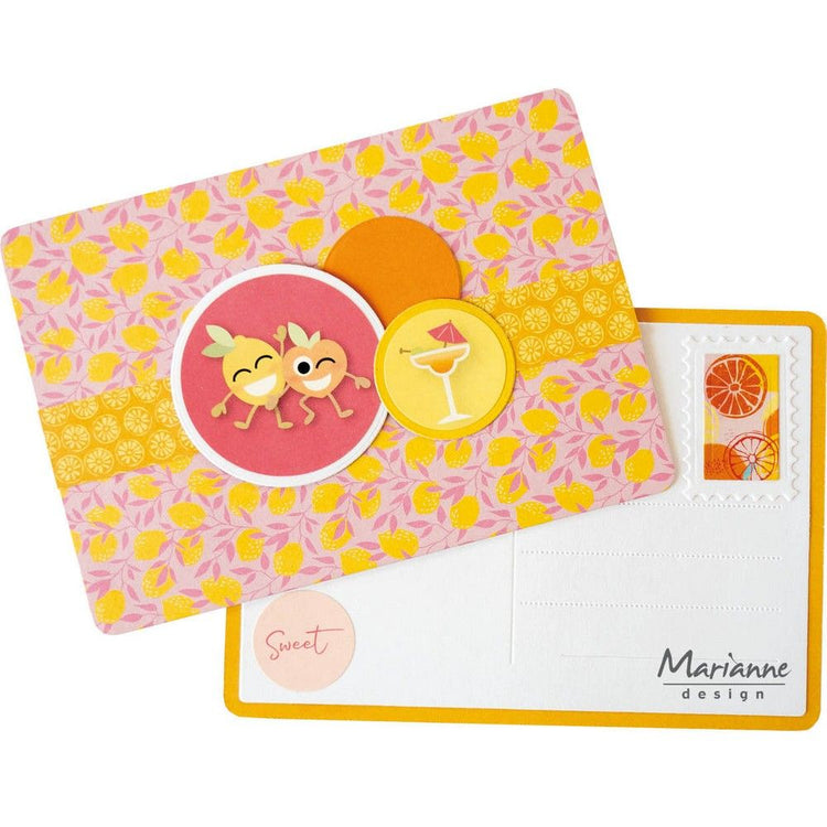 Marianne design • enveloppe de pochoir artisanal 11,5x16cm