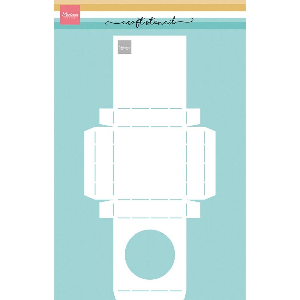 Marianne design • boîte à bougie chauffe-plat au pochoir artisanal
