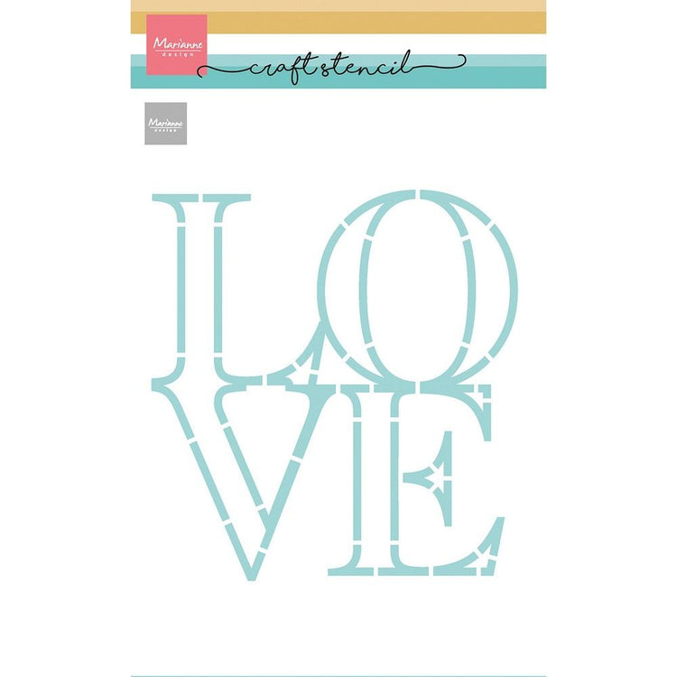 Marianne design • pochoir artisanal amour